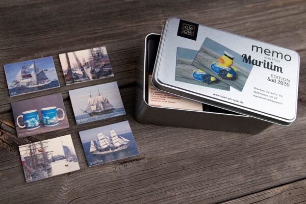 Memo aus Holz - Maritim - Edition "Sail 2020"