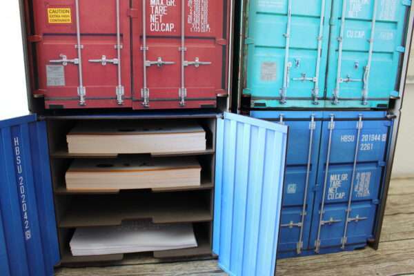 Papieraufbewahrung DIN A4 "Container" – Bild 5