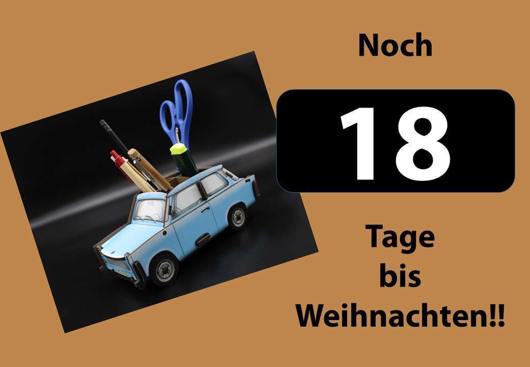 Nur noch 18 Tage…