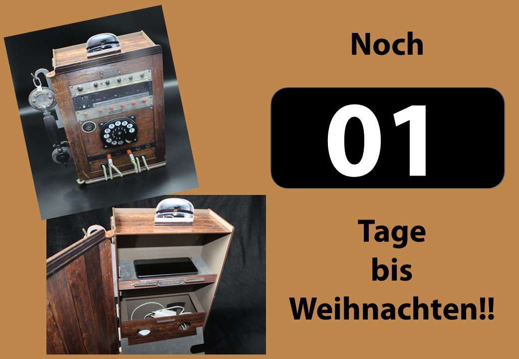 Warum nicht brandaktuelle Technik Retro aufbewahren??