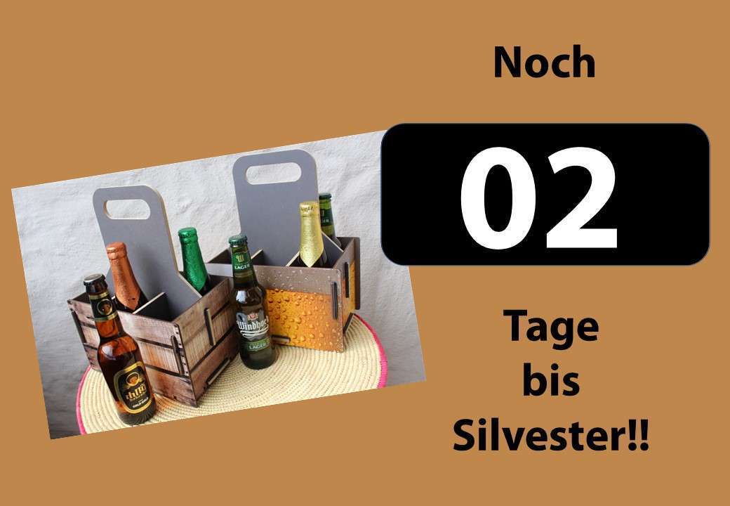 Ihr wollt doch nicht eines der Biere an Silvester fallen lassen…