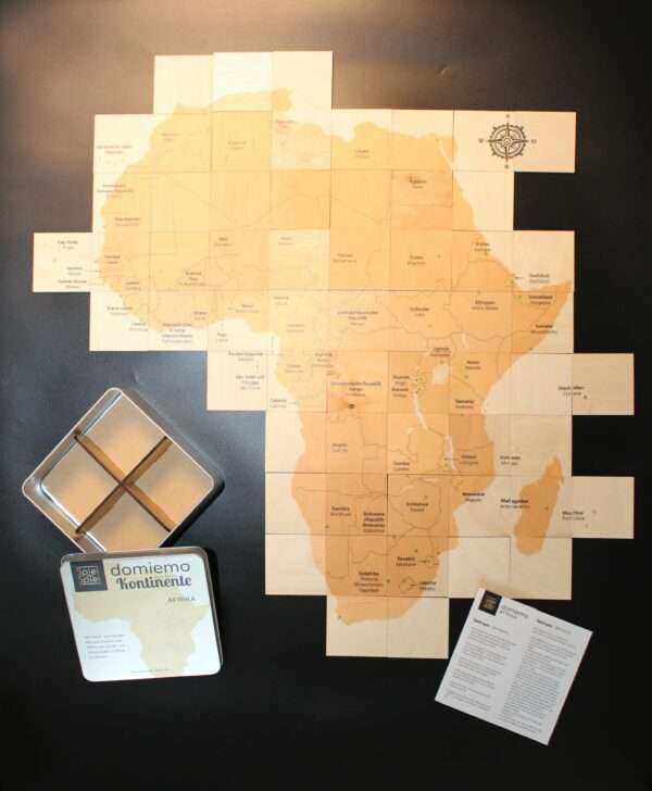 Domiemo aus Holz - Kontinente - Afrika – Bild 2