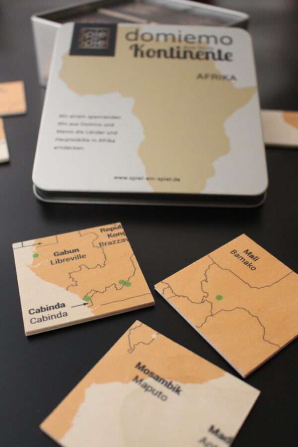 Domiemo aus Holz - Kontinente - Afrika – Bild 5