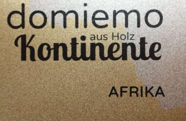 Domiemo aus Holz - Kontinente - Afrika – Bild 8