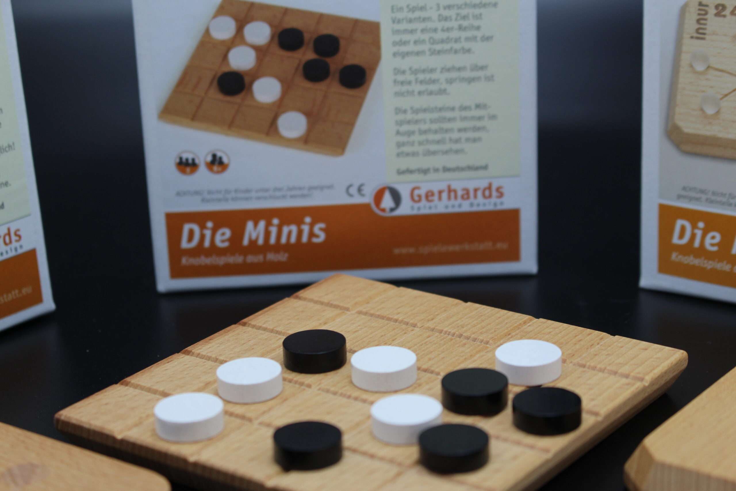 Wie Vier-Gewinnt – nur in Mini und anders…