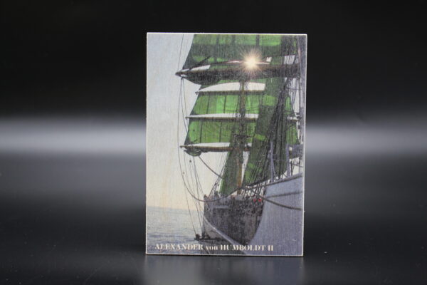 Holzkarte "Alexander von Humboldt II" - Motiv 02