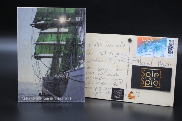 Holzkarte "Alexander von Humboldt II" - Motiv 02 – Bild 3