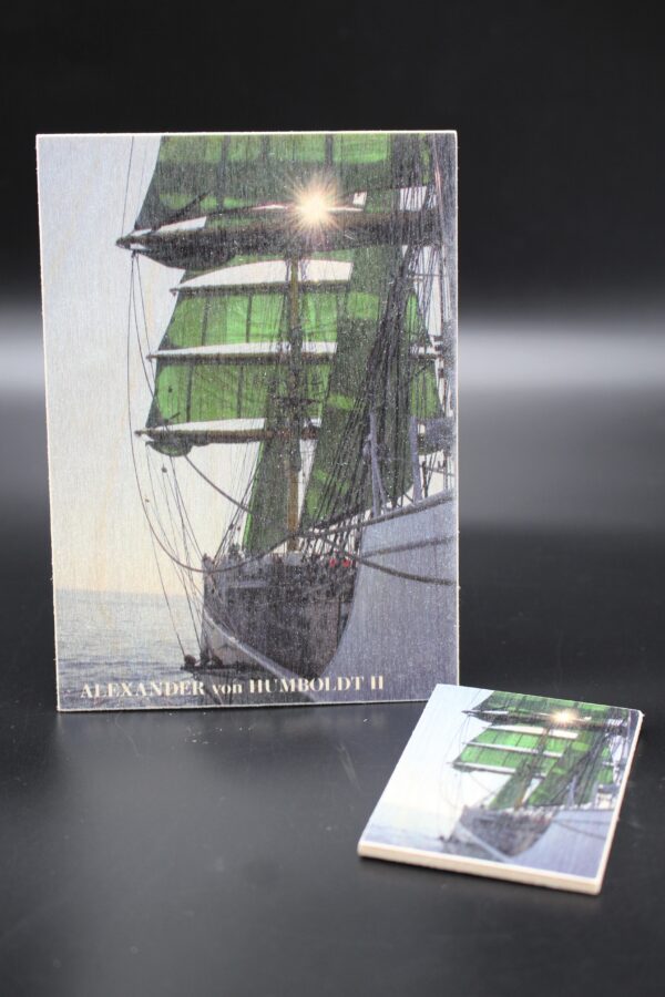 Holzkarte "Alexander von Humboldt II" - Motiv 02 – Bild 4