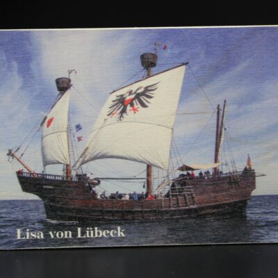 Holzkarte "Lisa von Lübeck"