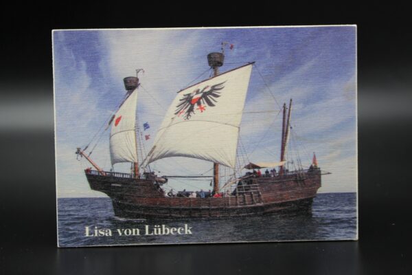 Holzkarte "Lisa von Lübeck"