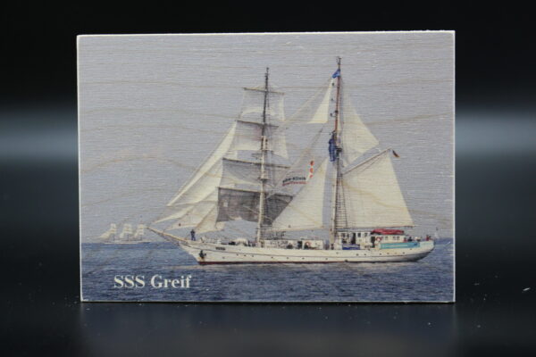 Holzkarte "SSS Greif"
