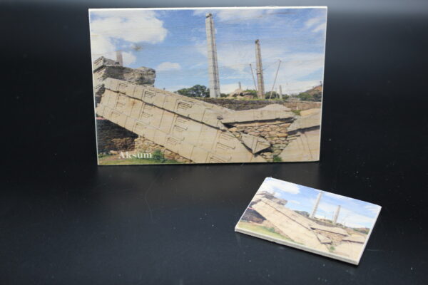 Holzkarte "Aksum" - Stelenpark – Bild 4