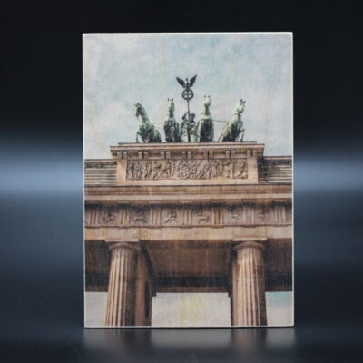 Holzkarte "Berlin" - Brandenburger Tor