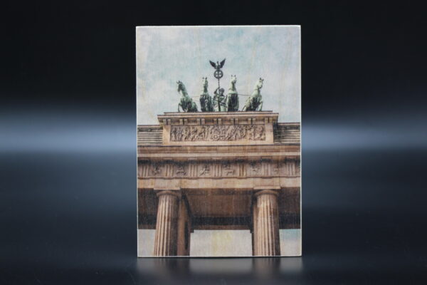Holzkarte "Berlin" - Brandenburger Tor