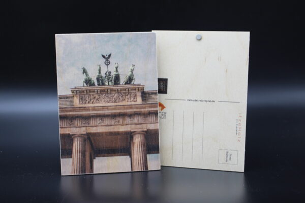 Holzkarte "Berlin" - Brandenburger Tor – Bild 2
