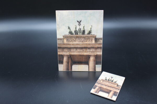 Holzkarte "Berlin" - Brandenburger Tor – Bild 4