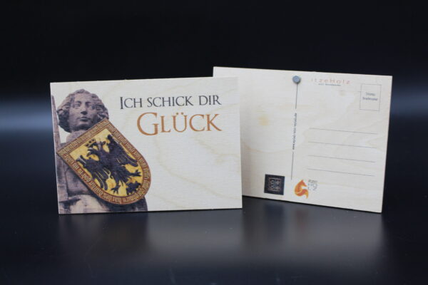 Holzkarte "Bremen" - Roland – Bild 2