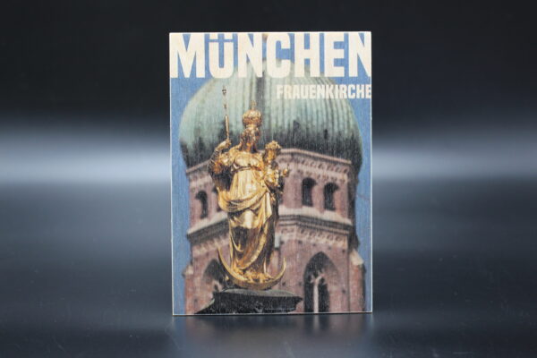 Holzkarte "München" - Frauenkirche