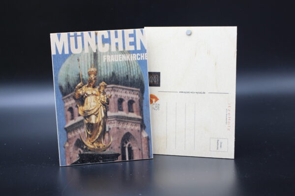 Holzkarte "München" - Frauenkirche – Bild 2
