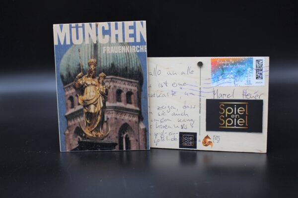 Holzkarte "München" - Frauenkirche – Bild 3