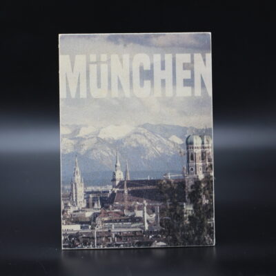 Holzkarte "München" - Panorama