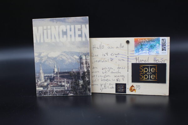 Holzkarte "München" - Panorama – Bild 3