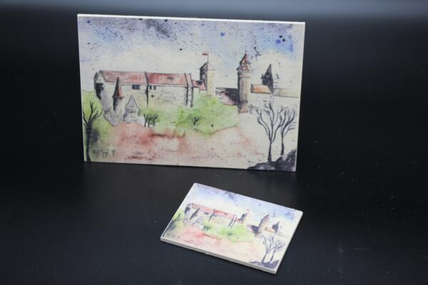 Holzkarte "Nürnberg" - Kaiserburg – Bild 4