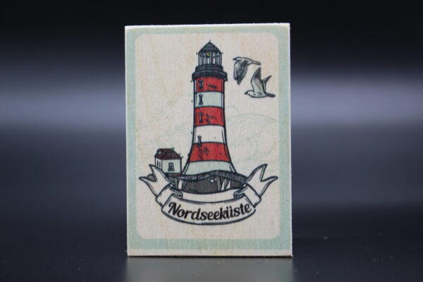 Holzmagnet "Nordseeküste"