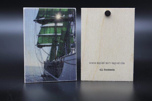 Holzmagnet "Alexander von Humboldt II" - Motiv 02 – Bild 2