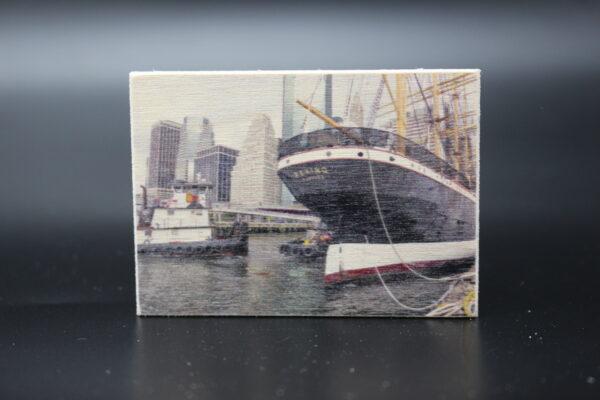 Holzmagnet "Viermastbark PEKING" - in New York