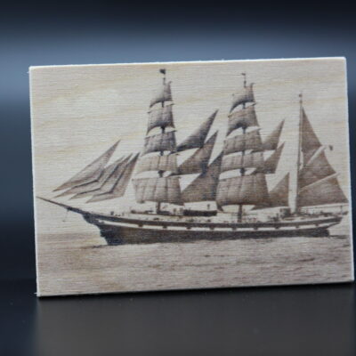 Holzmagnet "Seute Deern" - historisch