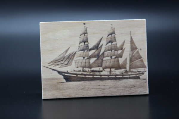 Holzmagnet "Seute Deern" - historisch