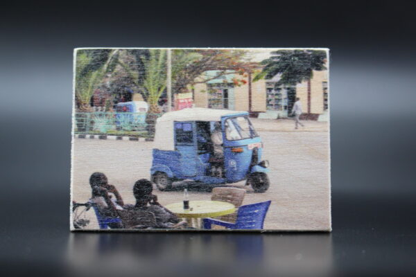 Holzmagnet "Aksum" - Bajaj