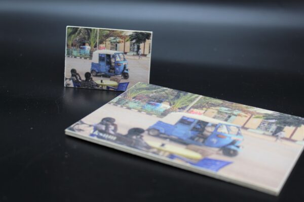 Holzmagnet "Aksum" - Bajaj – Bild 3