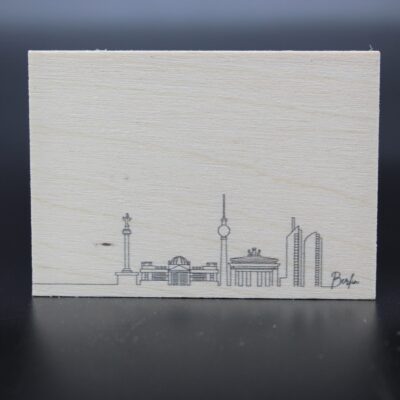 Holzmagnet „Berlin“ – Skyline