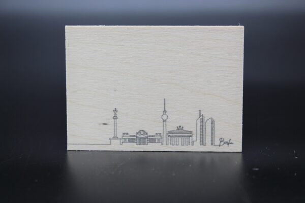 Holzmagnet „Berlin“ – Skyline
