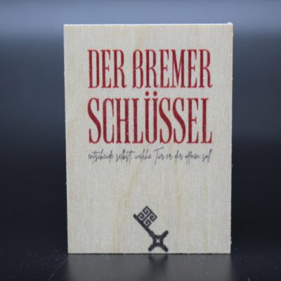 Holzmagnet „Bremen“ – Schlüssel