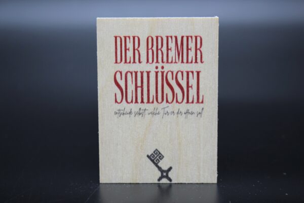 Holzmagnet „Bremen“ – Schlüssel