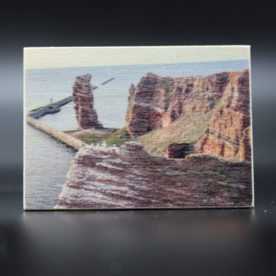 Holzmagnet "Helgoland" - Lange Anna