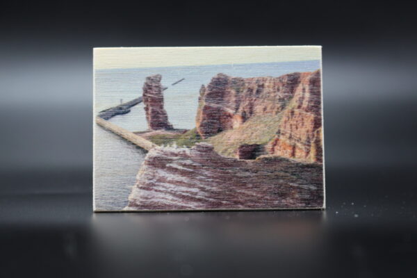 Holzmagnet "Helgoland" - Lange Anna