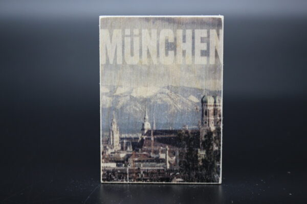 Holzmagnet „München“ – Panorama
