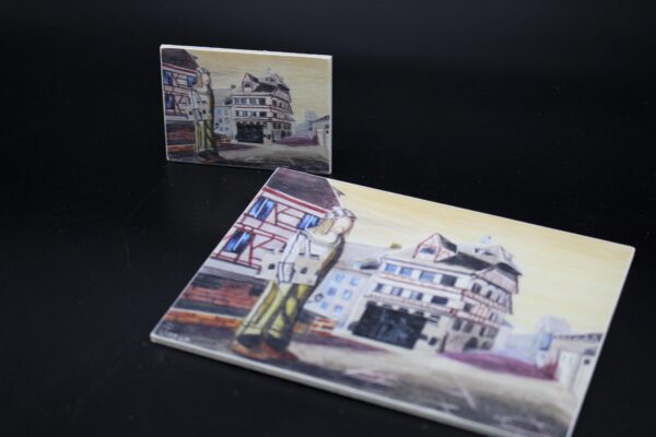 Holzmagnet "Nürnberg" - Dürerhaus – Bild 3