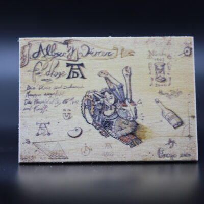 Holzmagnet "Nürnberg" - Dürers Hase