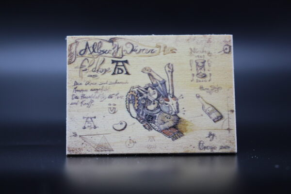 Holzmagnet "Nürnberg" - Dürers Hase
