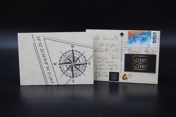 Holzkarte "Bremerhaven" - Koordinaten – Bild 3