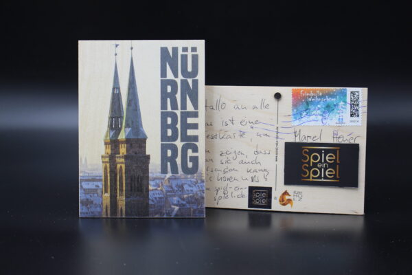 Holzkarte "Nürnberg" - Sebalduskirche – Bild 3