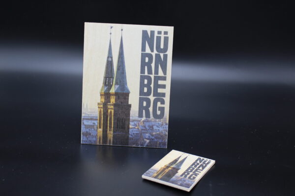 Holzkarte "Nürnberg" - Sebalduskirche – Bild 4