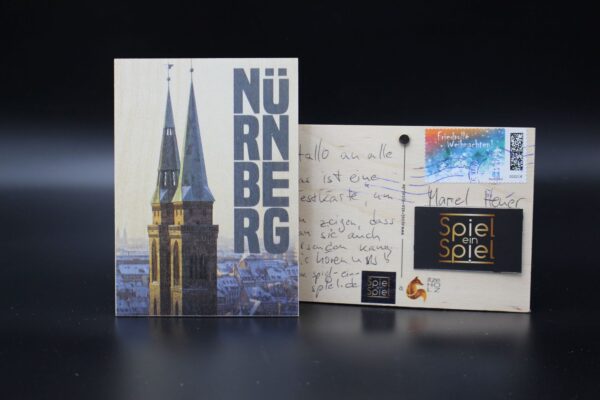 Holzkarte "Nürnberg" - Sebalduskirche – Bild 3