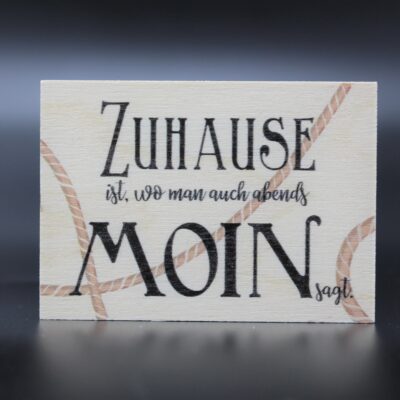 Holzmagnet "Zuhause"