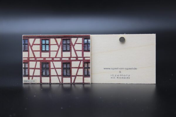 Holzmagnet „Nürnberg" - Fachwerk – Bild 3